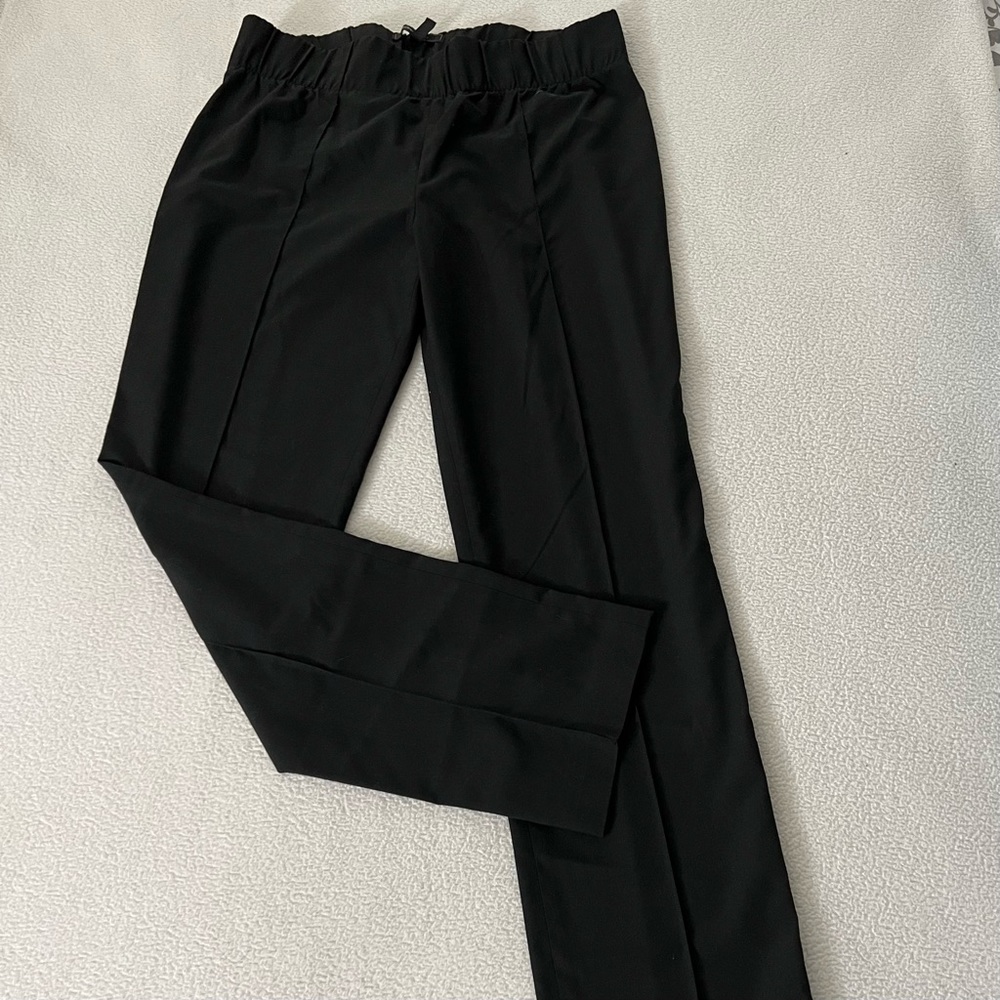 BCBGmaxazria Women’s Ajustable Elastic Band Higt-Rise Pant SzL